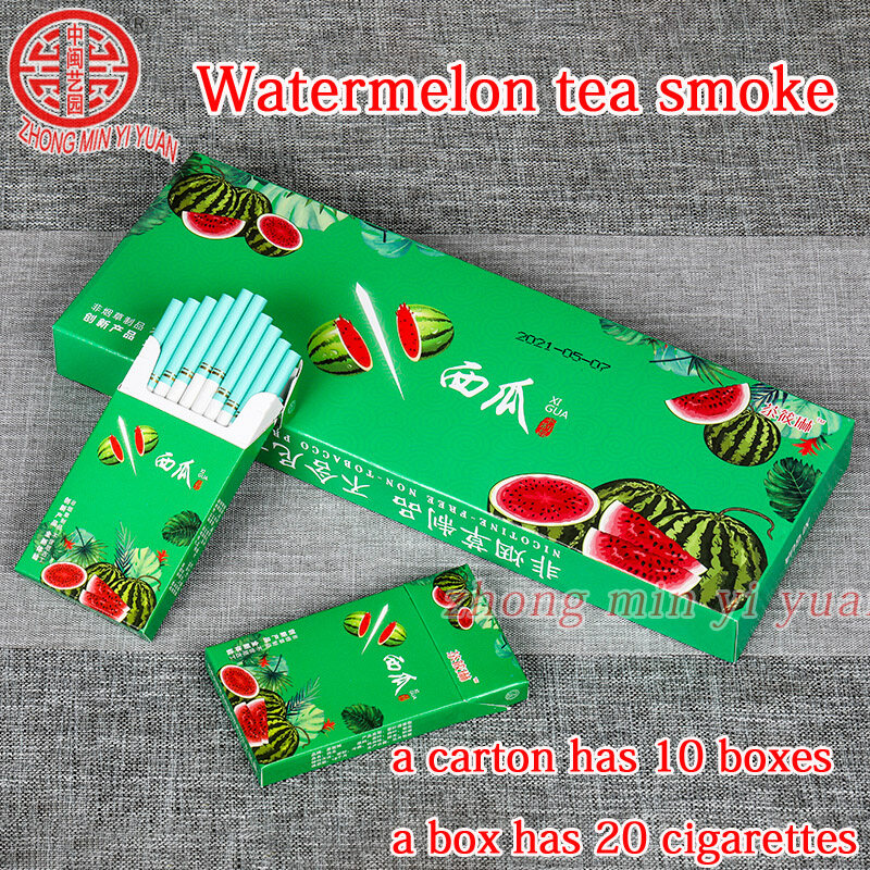 Gambar Asap Teh Hijau Apple Asap Teh Halus Teh Gaya Teh Tieguanyin Raja Keluar Chayan Dahongpao Chayan Yunnan Puer Teh Asap 10 Pek Tembikai Asap Teh