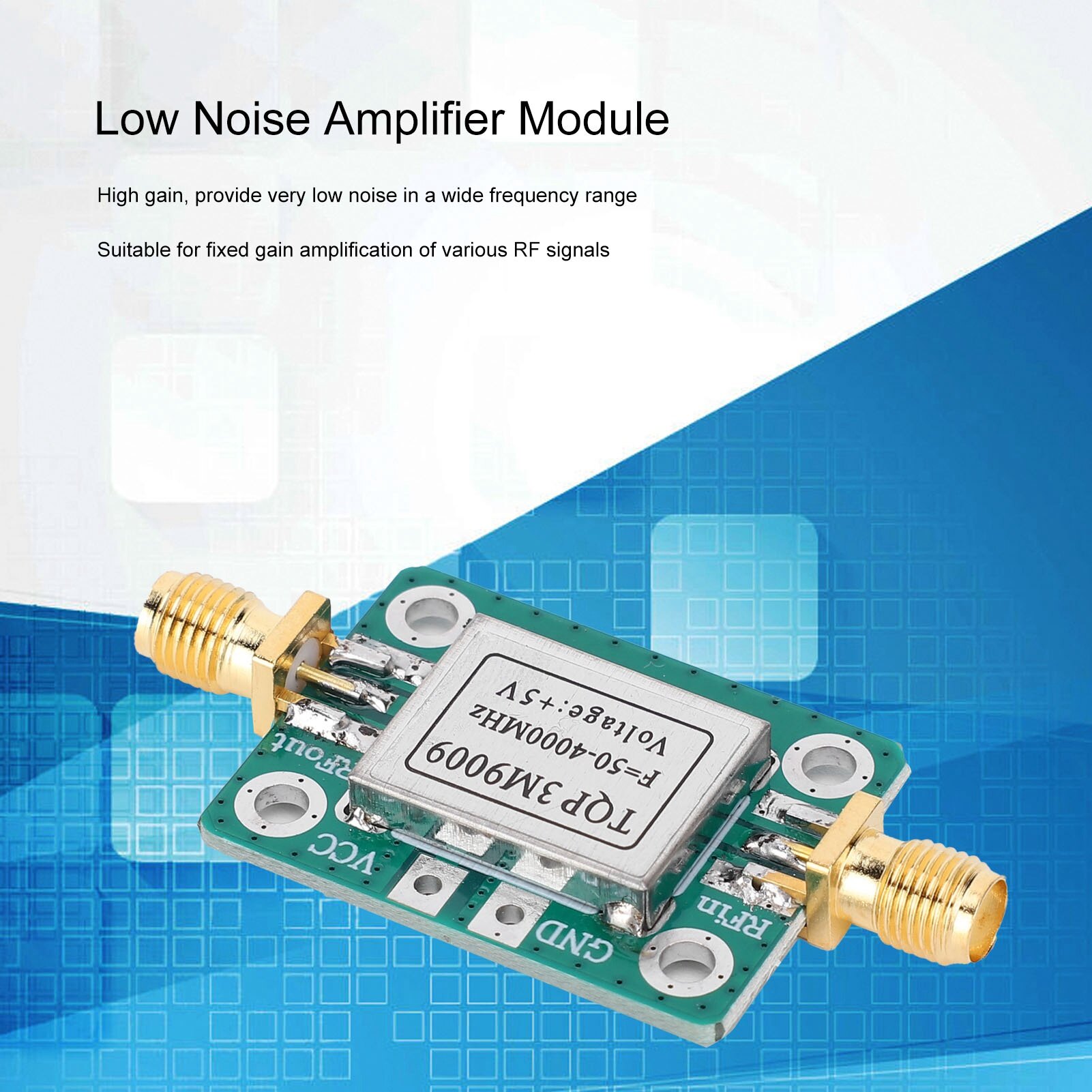 RF Amplifier Low Noise Amplifier Wide Operating Frequency Range for Industry for Amplifier