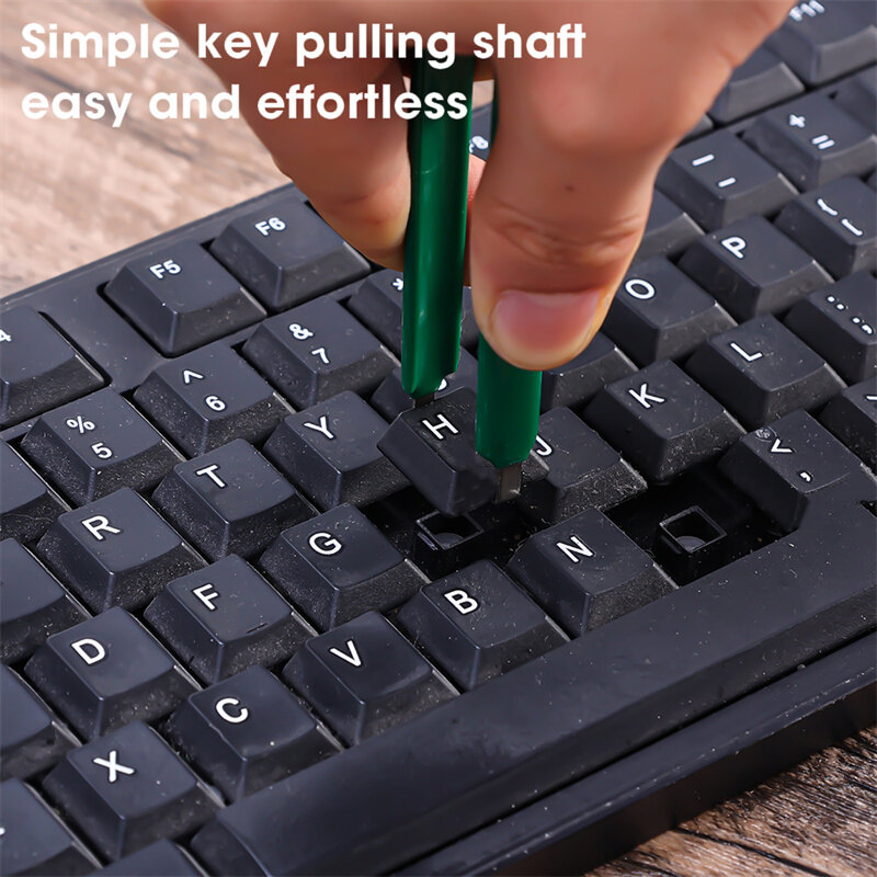 Phổ Keycaps puller dỡ cho bàn phím chơi game cơ key cap Thiết bị chuyển mạch Dụng cụ nhổ U hình dạng Clip