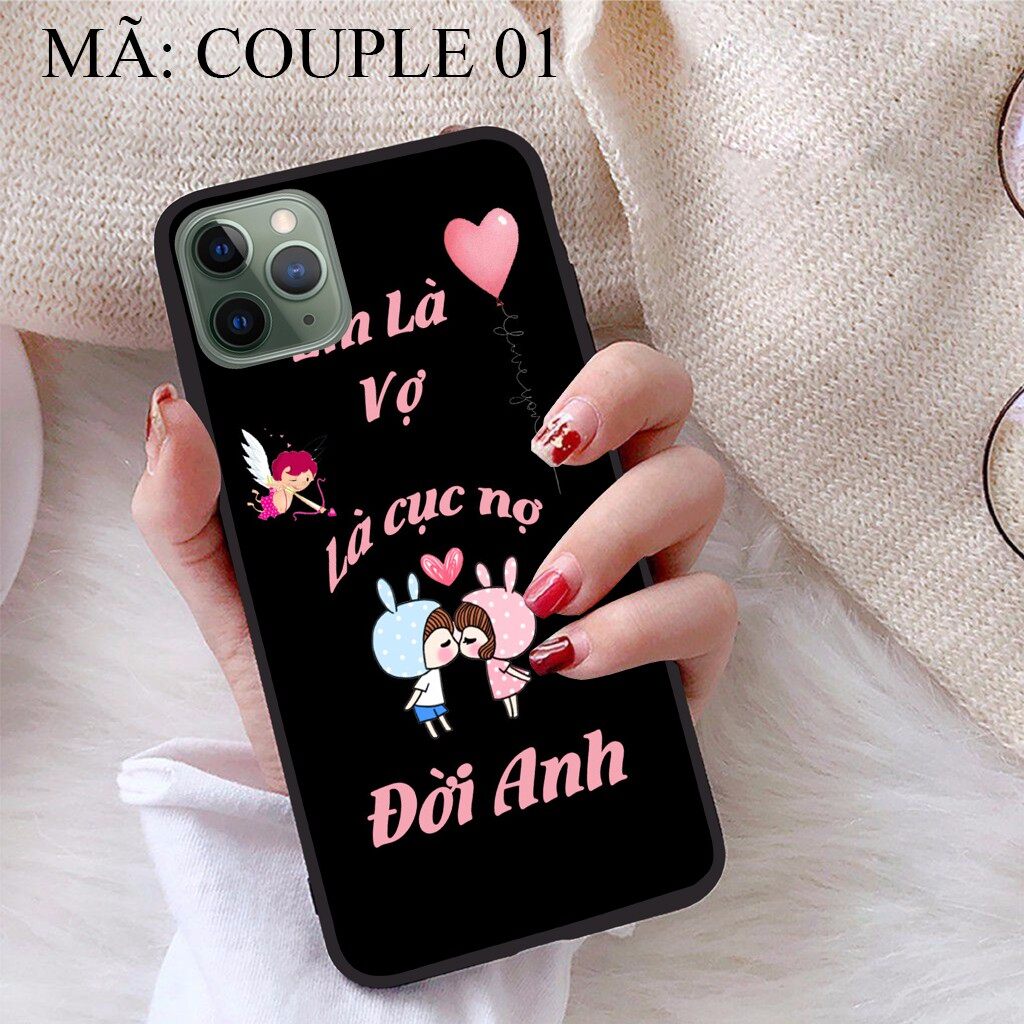 Ốp lưng iPhone 11 Pro Max viền dẻo TPU BST Ốp cặp