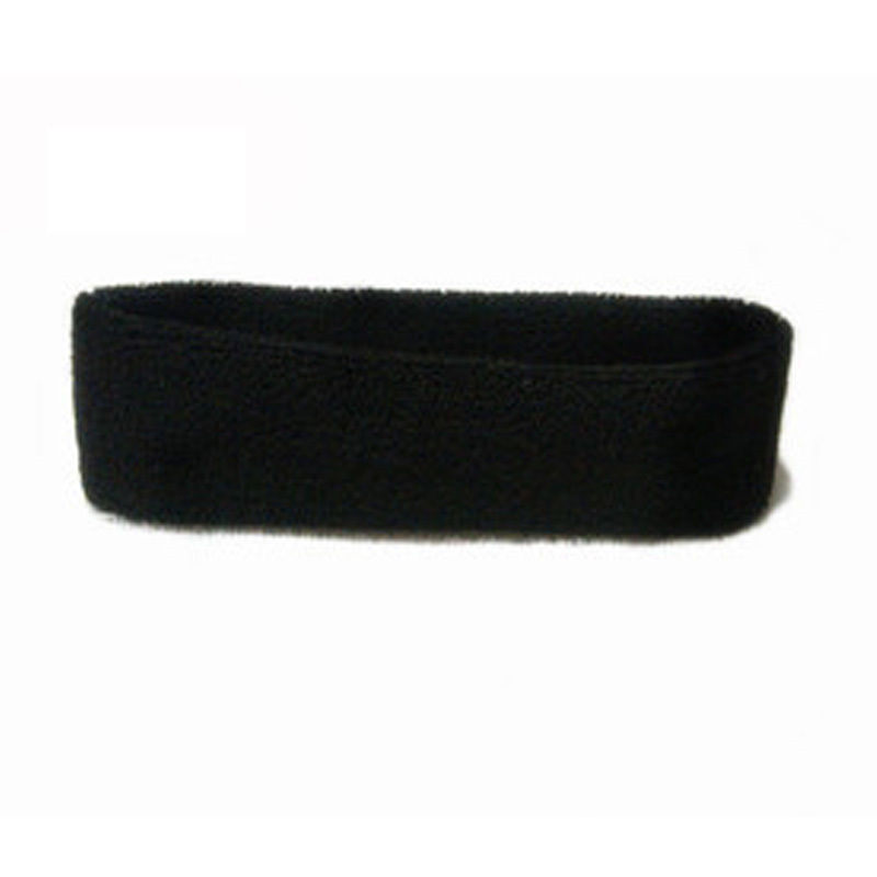 【AtotheR】Cotton Breathable Sport Headband Sweatband for Men Women Absorb-Sweat Yoga Hairband Gym Stretch Head Bands Strong Elastic Fitness 01