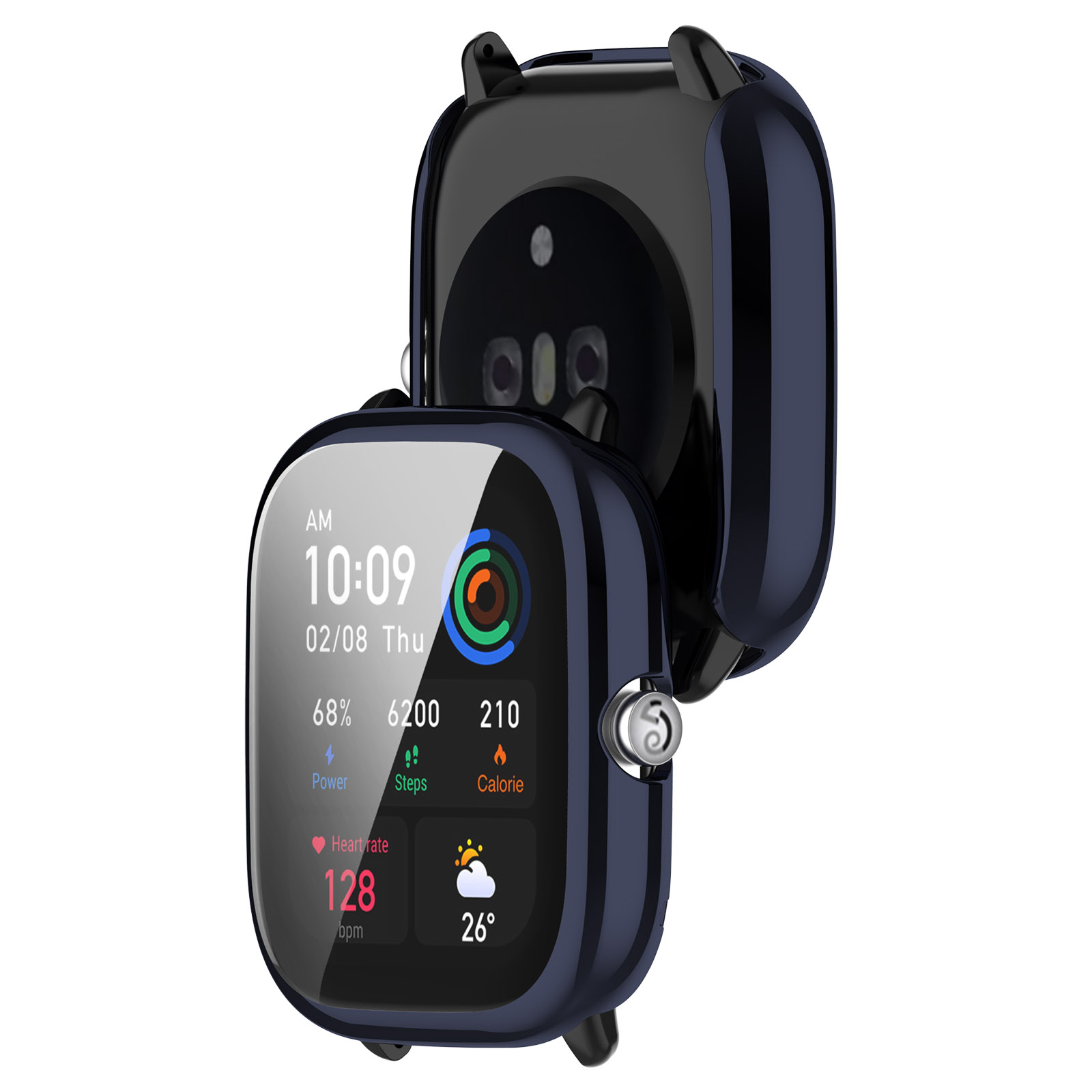 TPU mạ điện trường hợp bìa bảo vệ cho Huami AMAZFIT gts4 Mini Smartwatch bảo vệ Thanh hãm xung