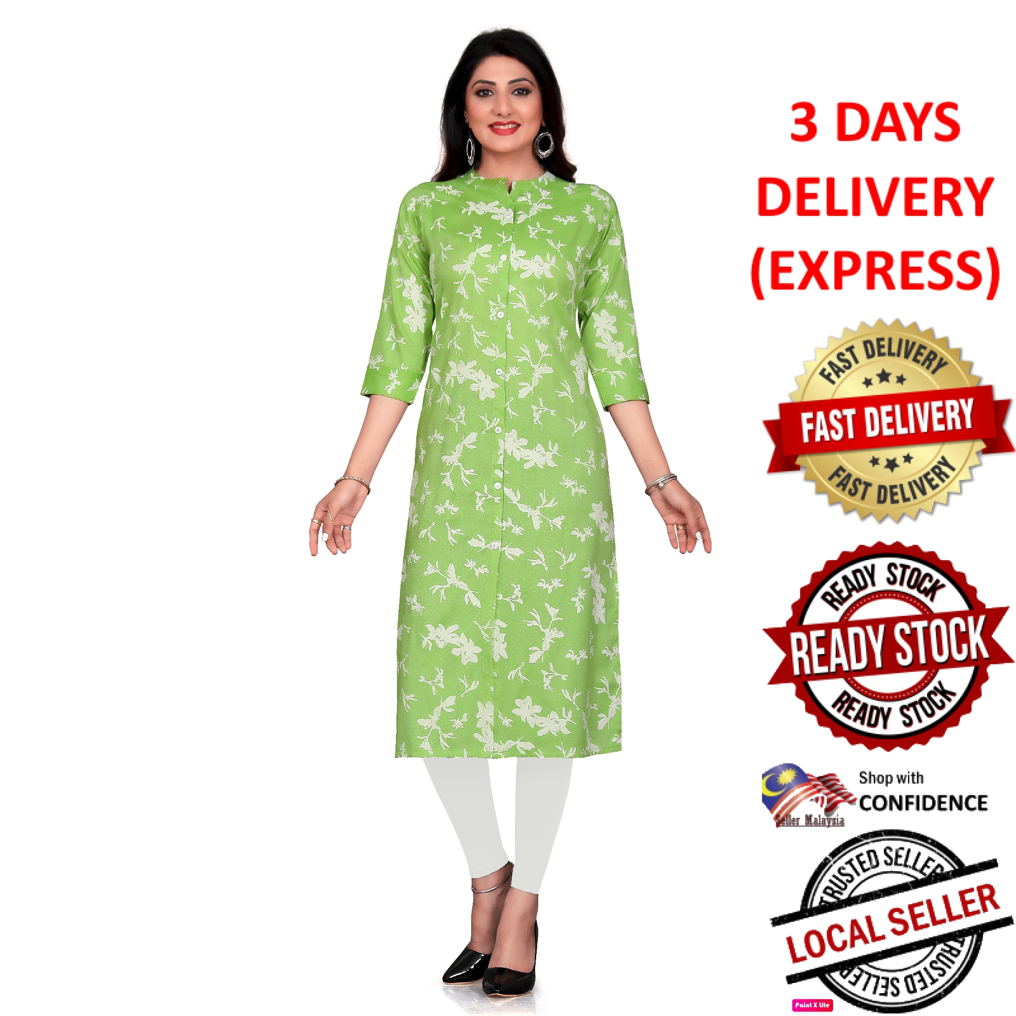 cotton kurti baju design