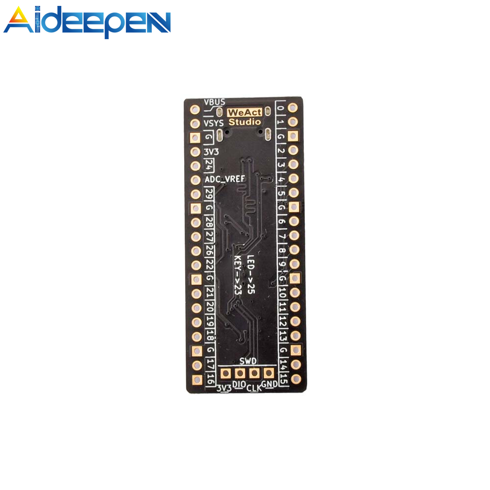 [Chính Hãng 100%] Aideepen RP2040 PICO 2MB/4MB/8MB/16MB Hỗ Trợ Micorpython C/C + +