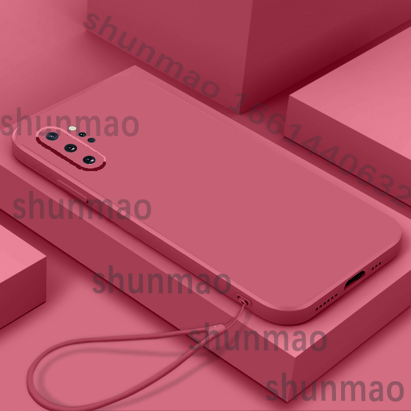 Casing Samsung Note 10 Plus Phone case Candy Jelly Color Cover Soft Silicone Phone Case