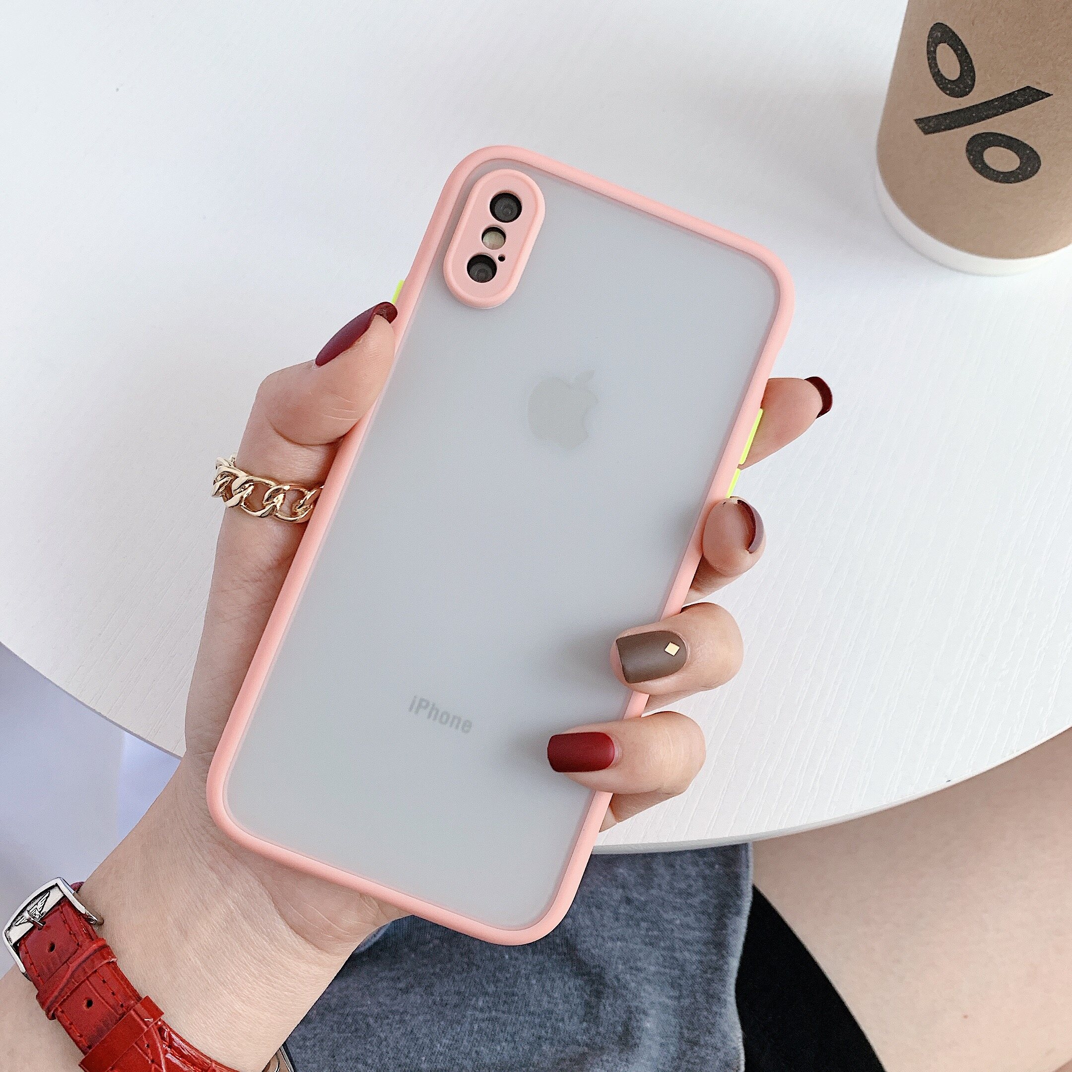 Lens Protection Phone Case for IPhone 11 12 13 14 15 Pro Max Pure Color Frosted Cover Case for Apple IPhone X XR XS Max Casing IPhone 6 6s Plus 7 8 Plus Cover Case