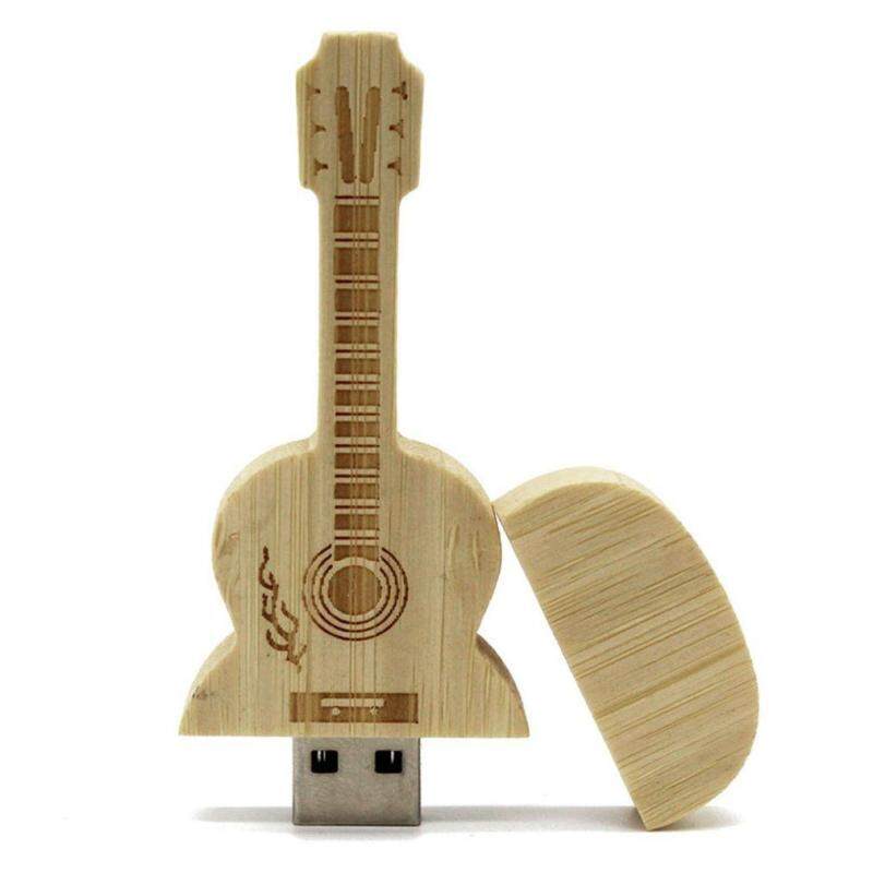 Hot Bán Hàng Đàn Guitar Phong Cách Gỗ Phong Tốc Độ Cao USB 2.0 Ổ Đĩa Flash Đĩa U