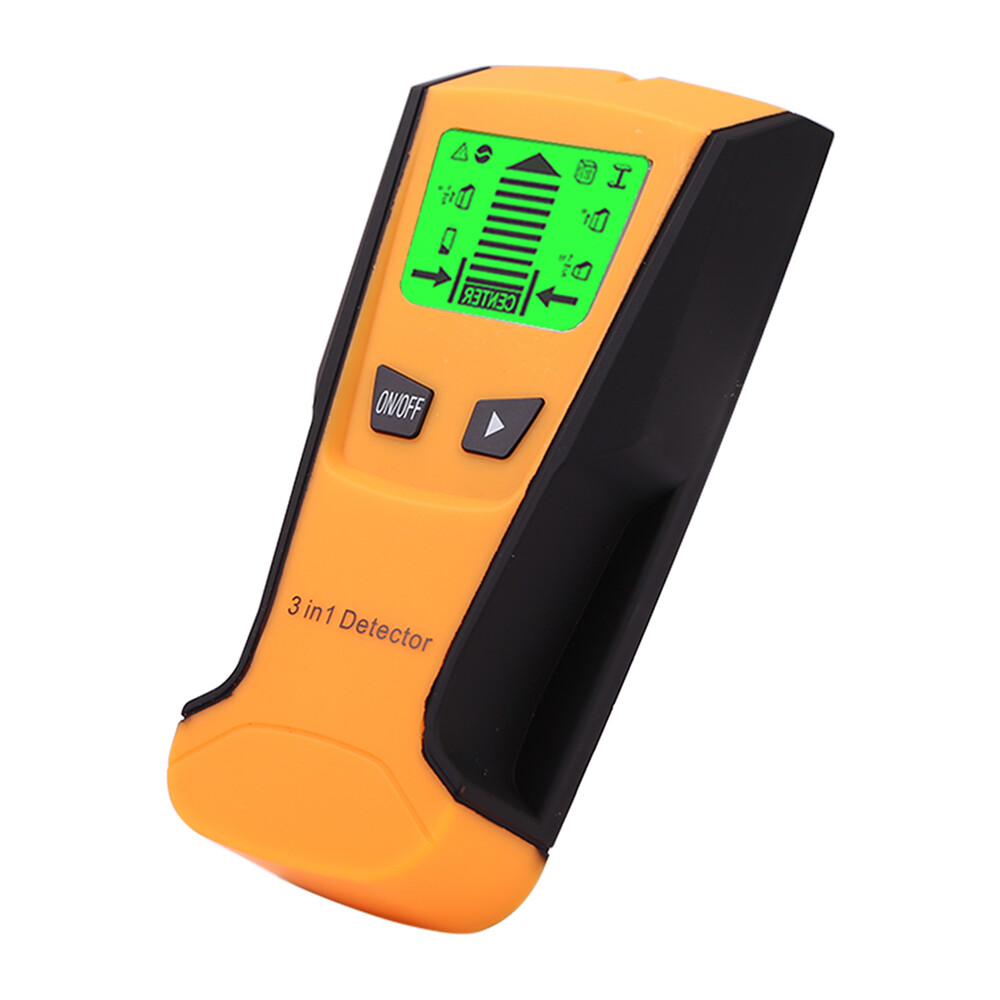 5 in1 Stud Finder Wall Detector - Electronic Stud Sensor Wall Scanner Center Finding - with Battery LCD Display for Wood Metal Studs AC Wire Detection