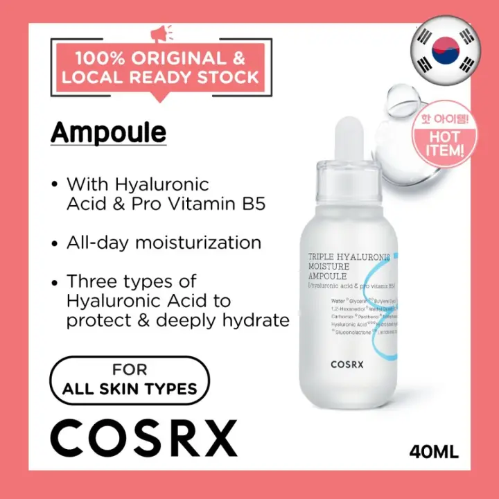 cosrx hyaluronic acid ampoule