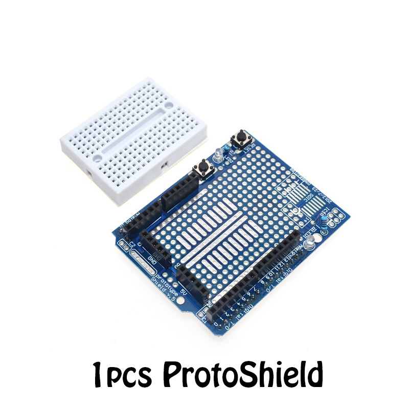 1PCS UNO Proto Shield prototype expansion board with SYB-170 mini bread ...