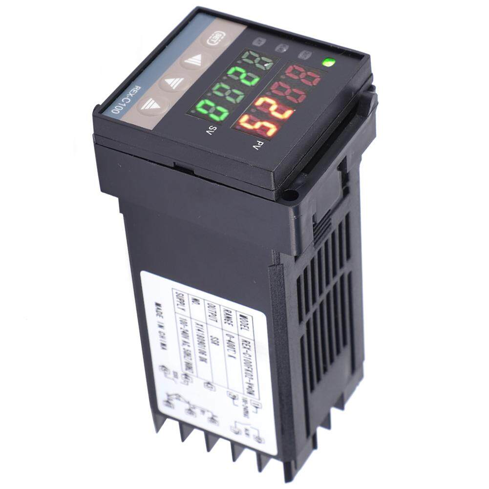 Temp Controller 40A SolidState Relay K Type Thermocouple Probe AC 100