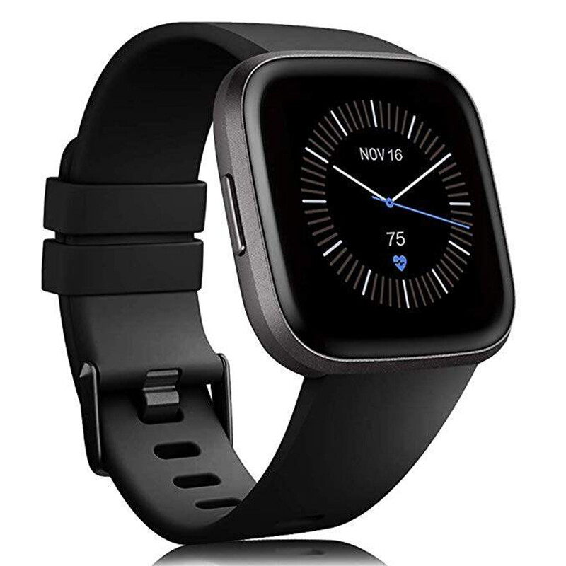 (Only Strap)Silicone Sport Strap for Fitbit Versa 2 1 Lite Band Replacement Watchband Bracelet for Fitbit Versa 2 Lite Waterproof Wristband