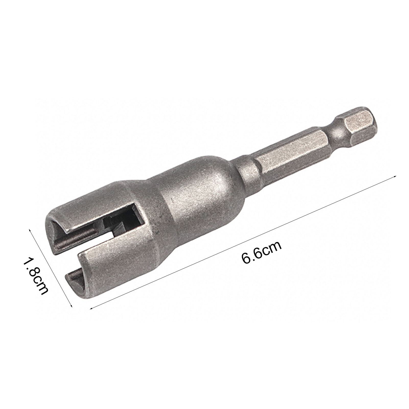 Farfi Widely Used Nut Socket Wrench U-shaped Opening Good Toughness Compact Drill Bit Socket Wrench for Panel Nuts Useful Nut Socket