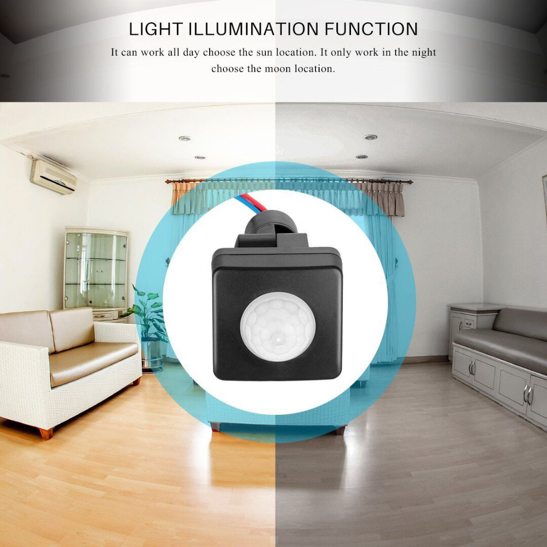 BOKALI 1PCS 220V Intelligent PIR Body Infrared Motion Sensor Automatic Switch Infrared