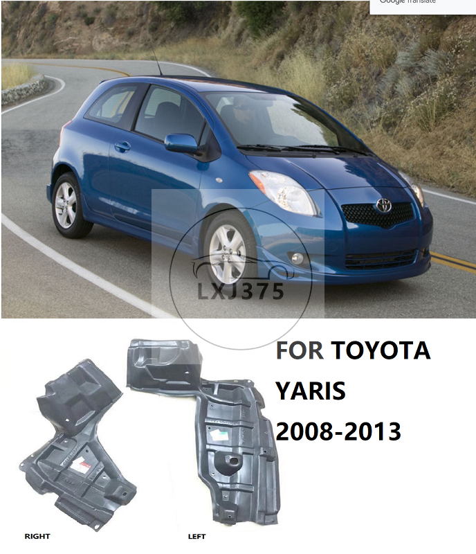 1 Pasang untuk Toyota YARIS 2008 2009 2010 2011 2012 2013 Pelindung