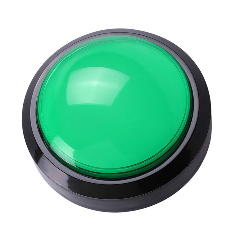 1pc 100mm Big Round Push Button LED with Microswitch for DIY Arcade Game Machine
