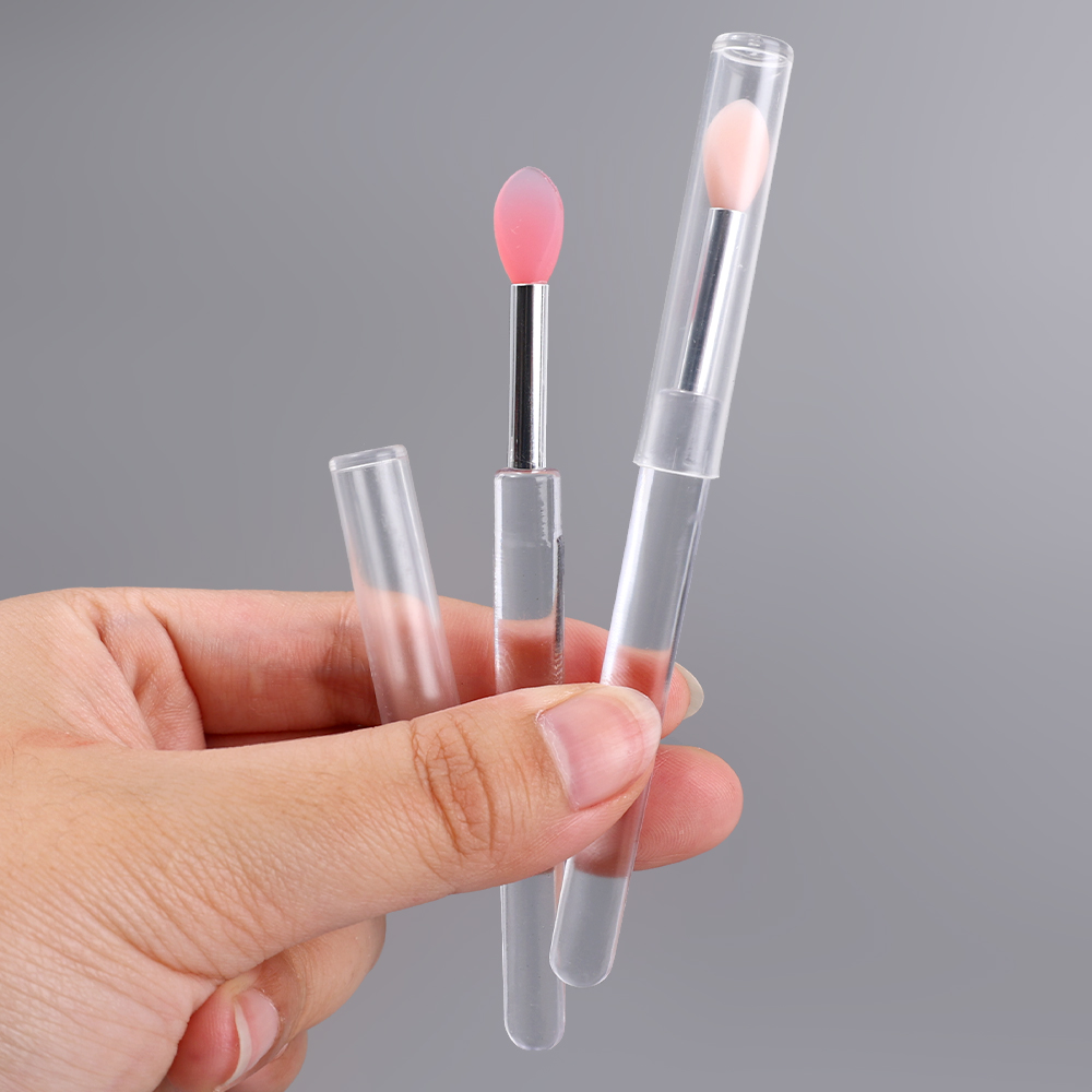 Bộ Cọ Môi Silicon Cọ Trang Điểm Môi Mini Cầm Tay Cọ Đắp Mặt Nạ Môi Mềm Có Thể Tái Sử Dụng Dụng Cụ Trang Điểm
