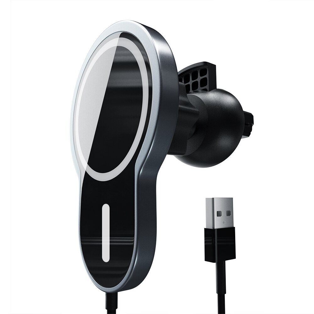 HOCE 15W Magsafe Car Charger For iPhone 12 13 14 Pro Max Magnetic Wireless Car Charger Mount For iPhone 12 Magsafe Fast Charging Car Phone Holder
