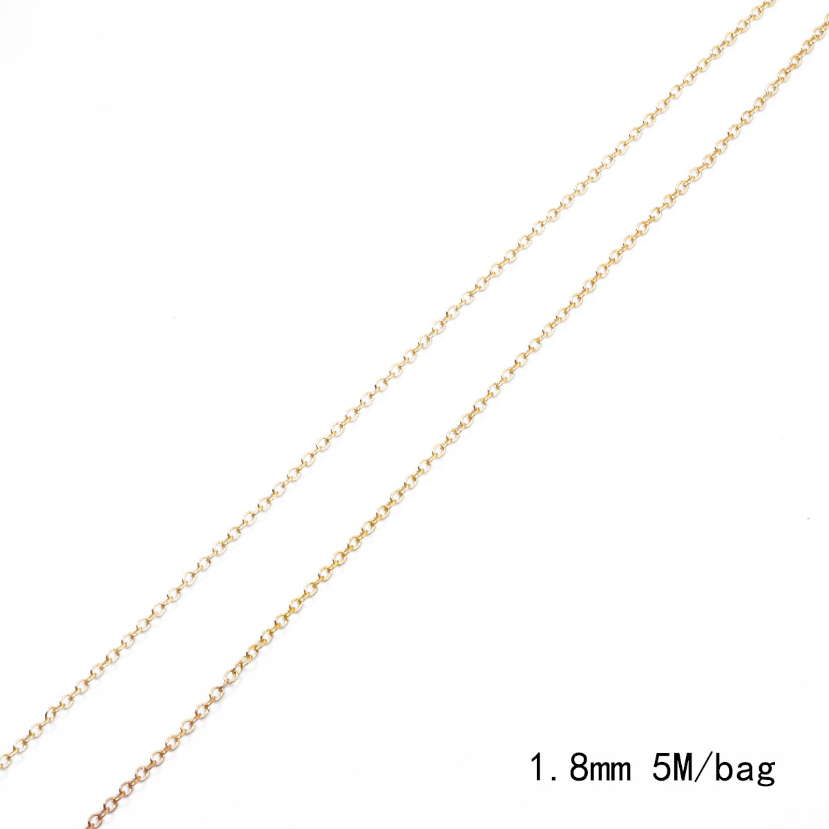 1-2Meter 2.5-7mm Iron Bulk Chain Necklace Connector For DIY Jewelry Making Supplies chains Findings Accessories