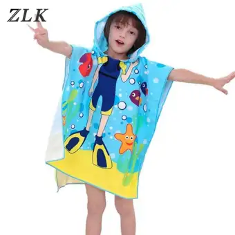 kids swim poncho