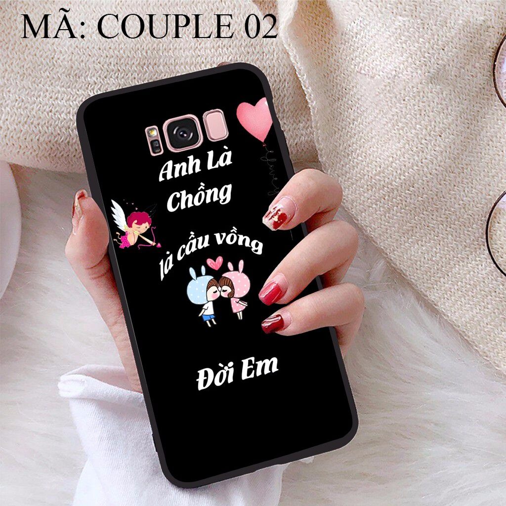 Ốp lưng Samsung S8 Plus viền dẻo TPU BST Ốp cặp