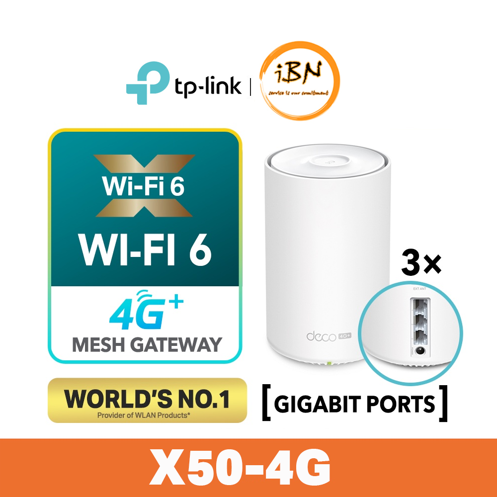 Deco X50-5G  5G AX3000 Whole Home Mesh WiFi 6 Gateway