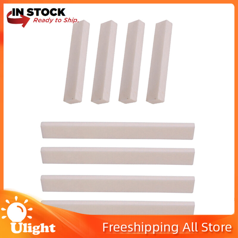 Ulight 8Pack Of Blank Bridge Bone Guitar Nuts Saddle For Classical Acoustic Guitar Bass Malaysia