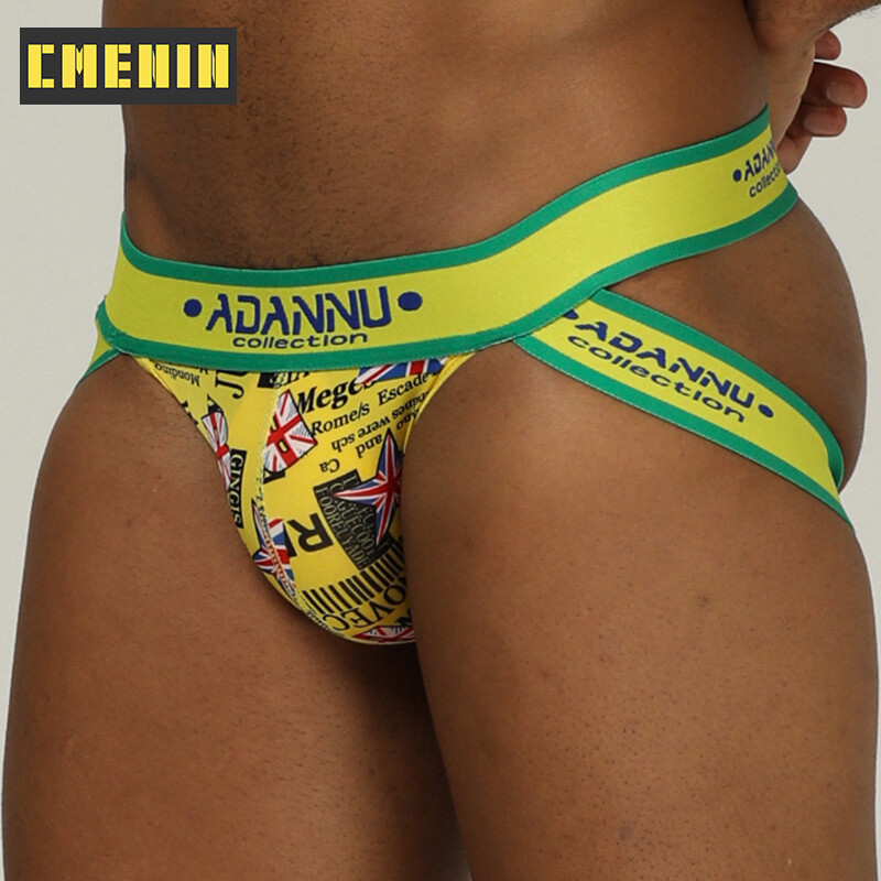 (1 Cái) hoa Cotton Gợi Cảm Quần Lót Nam Thông Nam Jockstrap Ins Phong Cách Quần Đùi Và G Dây Lót Cmenin Mềm Threadwork Innerwear AD302