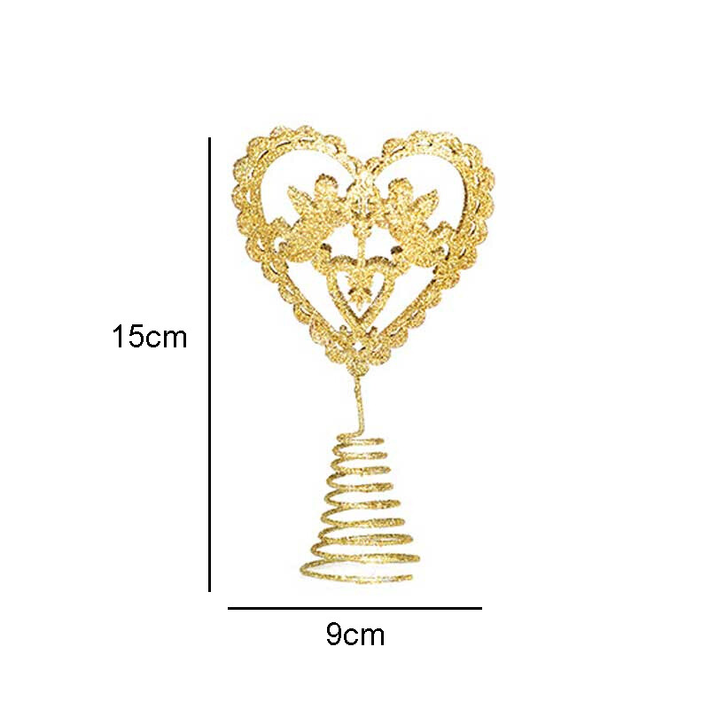 Christmas Tree Top Sparkle Star Hang Xmas Decoration Ornament Treetop Topper Christmas Tree Decor