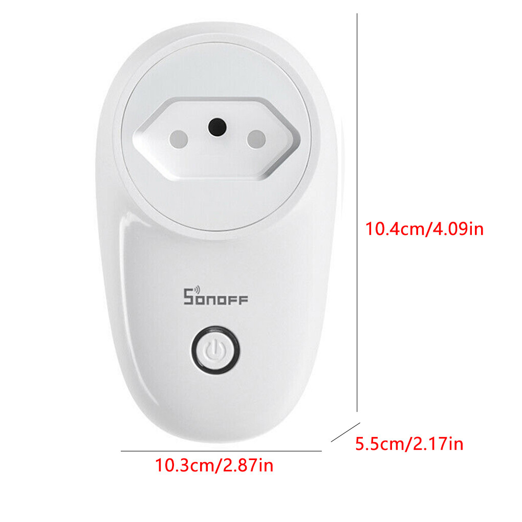 S26 WiFi Smart Socket Remote Control Wireless Home Timer Power Socket Support Voice Control