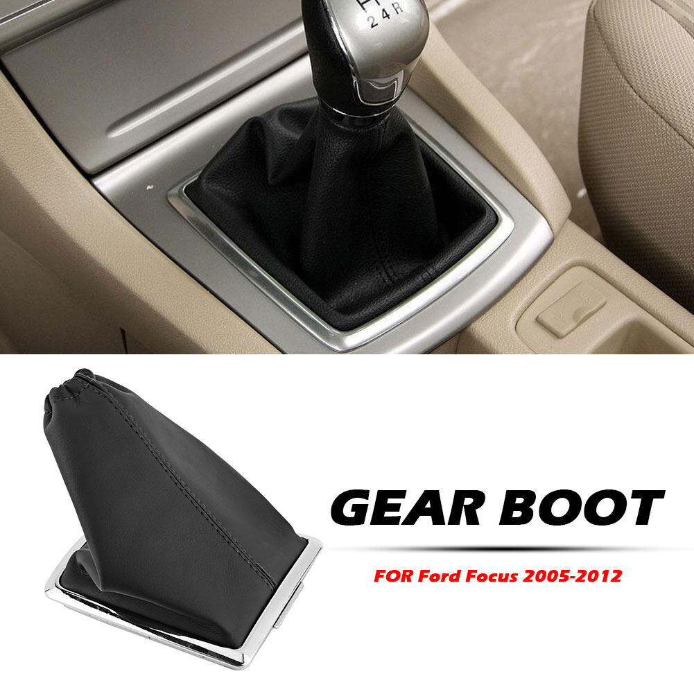 Núm Xe Hơi Bằng Da PU Vòng Cổ Cần Số Cho Xe Ford Focus 2005-2012