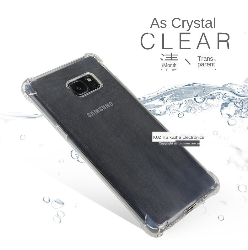 Ốp Điện Thoại, Dành Cho Samsung Galaxy Note FE/Phiên Bản Quạt Note 7 Ốp Silicon Trong Suốt Chống Sốc Ốp Chống Sốc TPU Mềm Trong Suốt