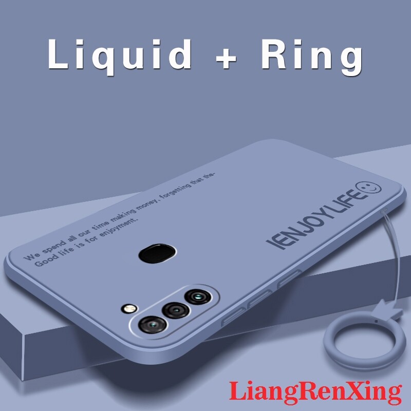 ốp lưng ốp lưng Vỏ Samsung A11 vỏ điện thoại softcase Silicone lỏng bảo vệ mịn vỏ Cản Sốc chống sốc thiết kế mới ytzimu02 đẹp viền vuông cute đẹp viền vuông cute