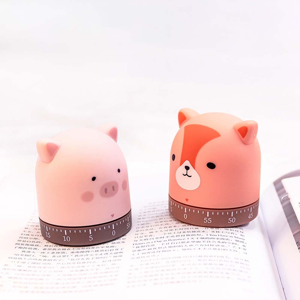 SDKIGVX Mechanical Multifunctional Study Countdown Household Home Time Reminder Kitchen Timer Alarm Clock Cooking Tool