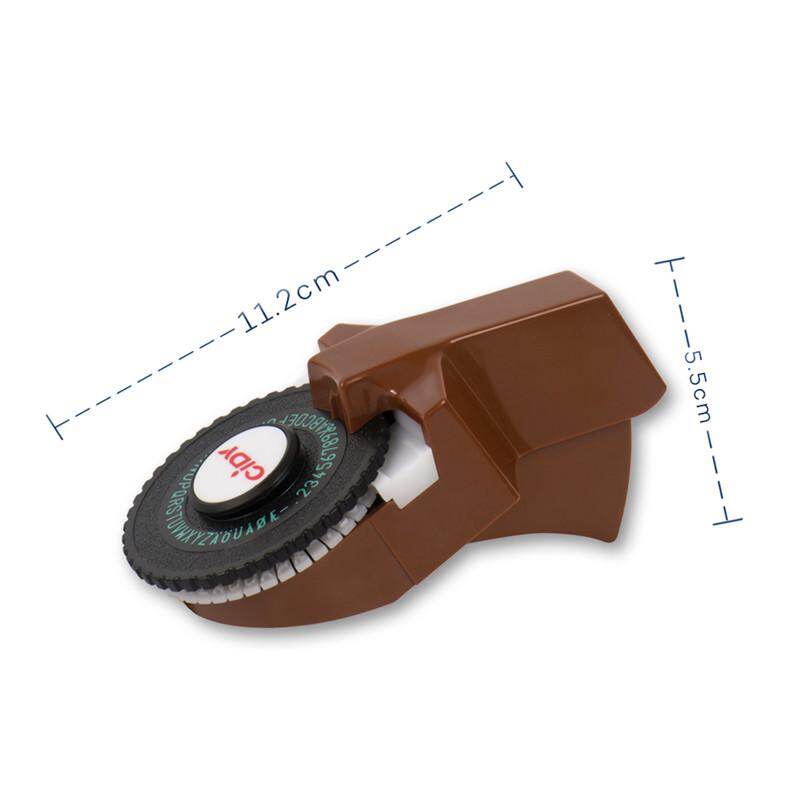 Máy In Nhãn Dập Nổi MOTEX E101 Phiên Bản Nâng Cấp C101 Mini Tự Làm Trang Trí Máy Đánh Chữ Thủ Công Phù Hợp Với Nhãn Dán 3D 9Mm