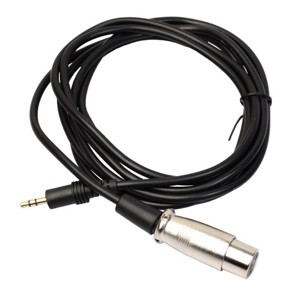 3 Pin XLR Jack to Male Stereo PL 6.35mm 1/4 Plug Connector Adaptor Adapter Converter Audio Mic Microphone