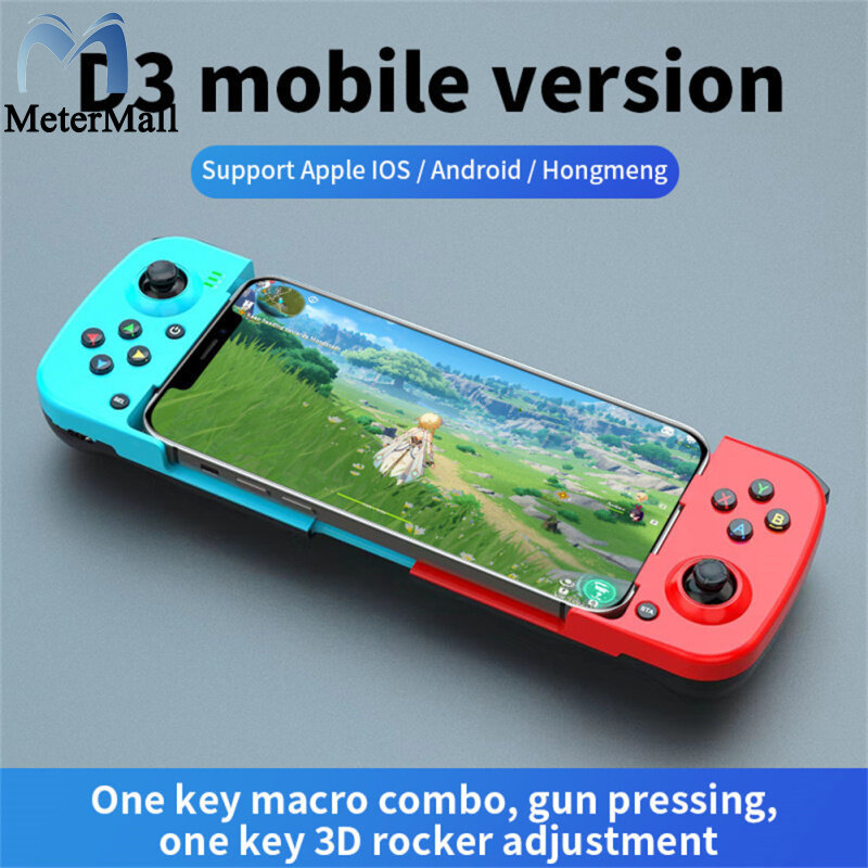 Tay Cầm Chơi Game Không Dây BSP_D3 / BSP_D5 / BSP_D6 / BSP_D7 Co Giãn Cần Điều Khiển Tương Thích Cho Điện Thoại Ios/Android Tay Cầm Chơi Game Tương Thích Bluetooth Có Thể Thu Vào