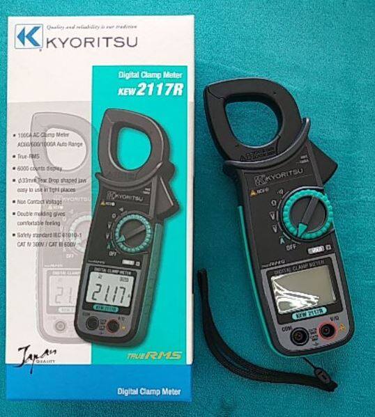 KYORITSU KEW 2117R TRUE RMS DIGITAL CLAMP METER Lazada