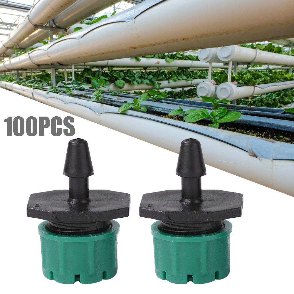 【Winnereco】100 Chiếc Ống Nhỏ Giọt Nước Có Thể Điều Chỉnh, Bộ Đầu Tưới Nhỏ Giọt Ống Tưới Dòng Chảy Siêu Nhỏ