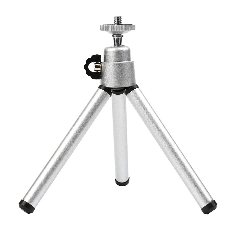 Giá Đỡ Mini Giá Ba Chân Linh Hoạt 2 Phần Cho Chân Máy Máy Chiếu Máy Quay Màn Hình Hợp Kim Nhôm Cho Điện Thoại Di Động