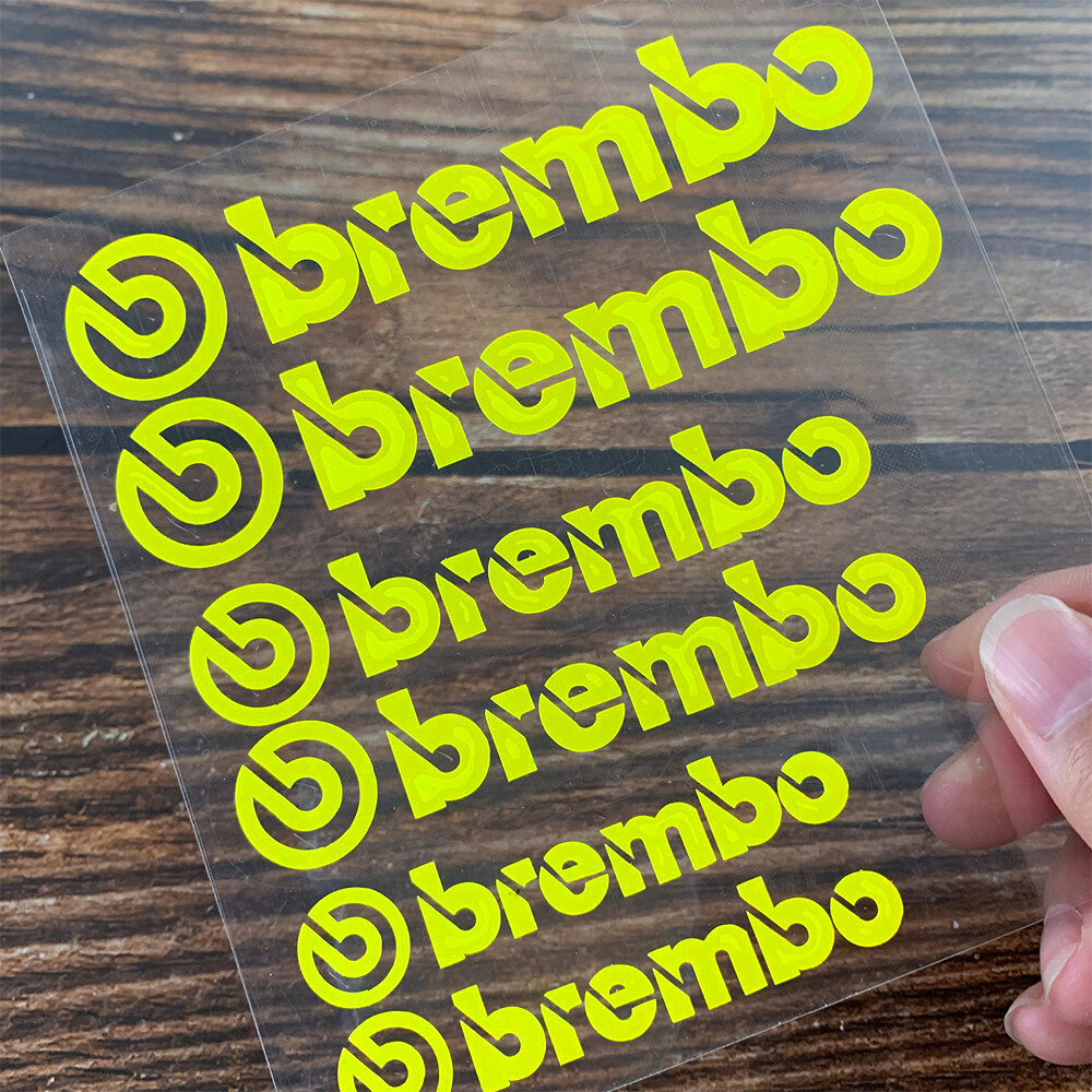 Brembo Caliper Stickers High Temperature Resistant Brembo Caliper