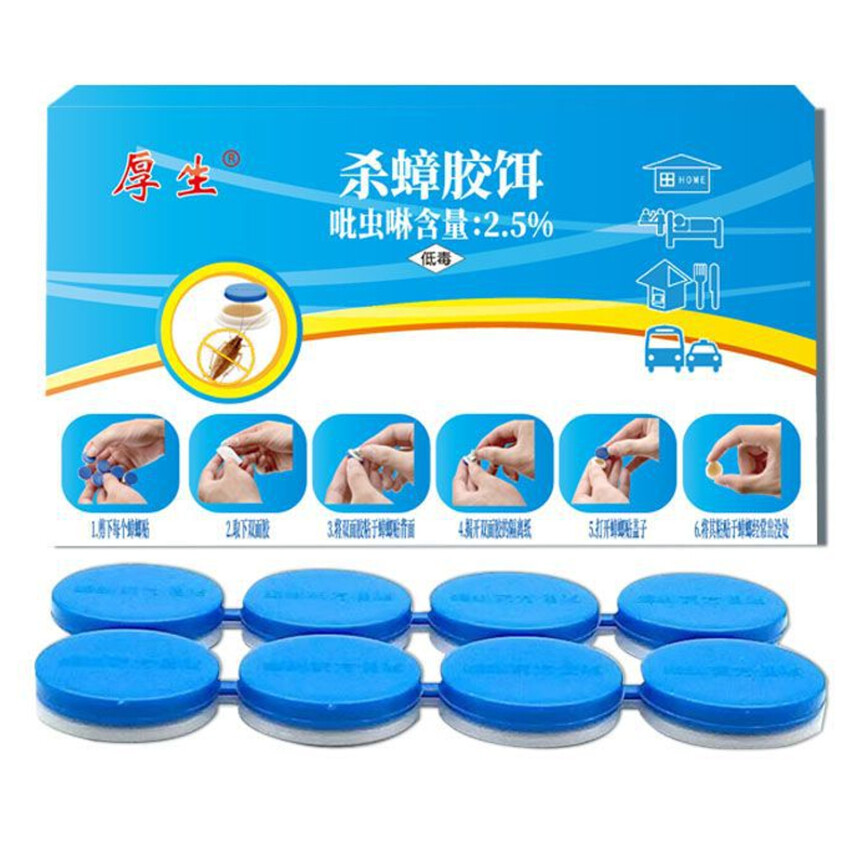 8pcs Household Cockroach Medicine, Household Cockroach Bait, Insect Repellent
