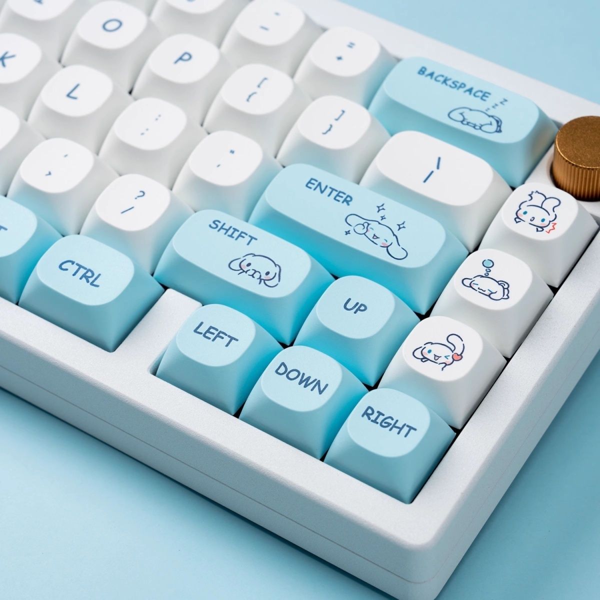 Cinnamoroll Keycaps PBT Dye-sub MA/MOA Profile Keycap Custom Keycaps
