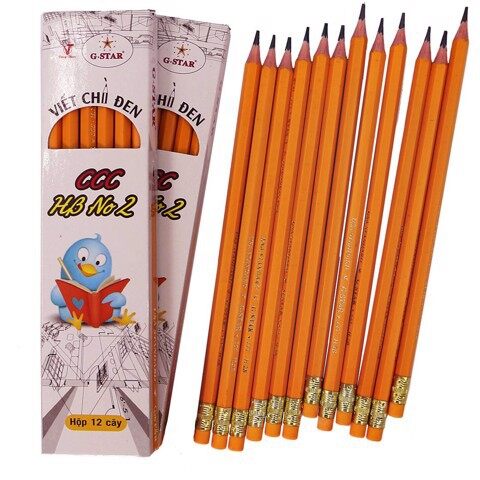 Hộp 12 Cây Viết Chì HB G-Star CCC
