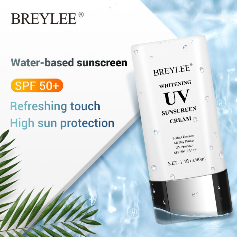 BREYLEE Kem Chống Nắng Làm Trắng UV Kem Chống Nắng SPF50 PA + + + 40Ml Dưỡng Ẩm Chống Lão Hóa Bụi