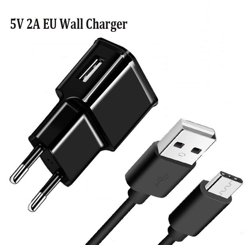 For a12 a32 a52 a72 a42 5g usb phone charger eu wall plug charging bank for s20 s10 s9 s8 plus type-c usb cable