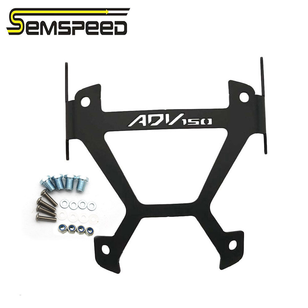 Semspeed for honda adv 150 adv150 2019 2020 2021 2022 2023 motorcycle rear mirror adapter fixed stent holder mount bracket foldable rearview support