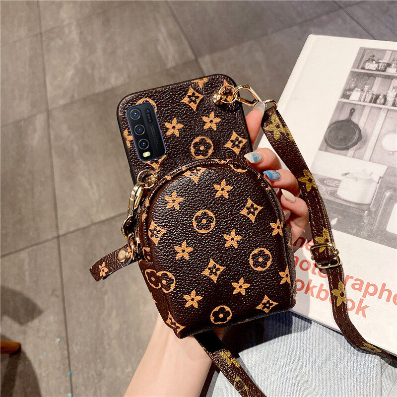 Classic Phone Case For Vivo Y12s Y20 Y20i Y20s S1 S1 Pro Y30 Y30i Y50 Y91C Y91 Y93 Y95 V20 V20 Pro V20 SE Y51 2020 V11i Luxury Leather Wallet Phone Case Cards 2 in 1 Cover Shell