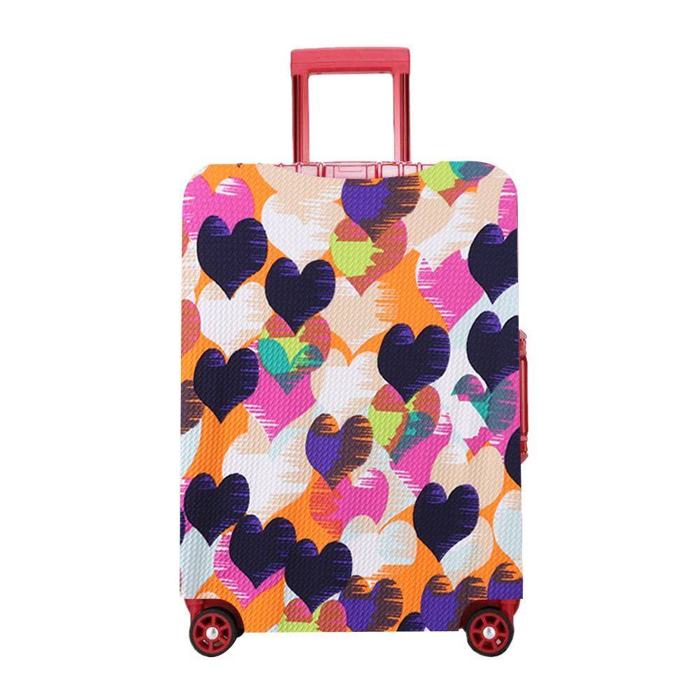 HENRYIS Practical Suitcase Elastic Fabric Travel Luggage Cover Travel Trolley Case Cover Trolley Case Baggage Protector
