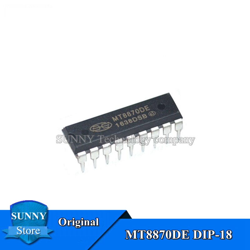 10pcs original mt8870de dip-18 mt8870 dip18 tone decoder interface ic new original